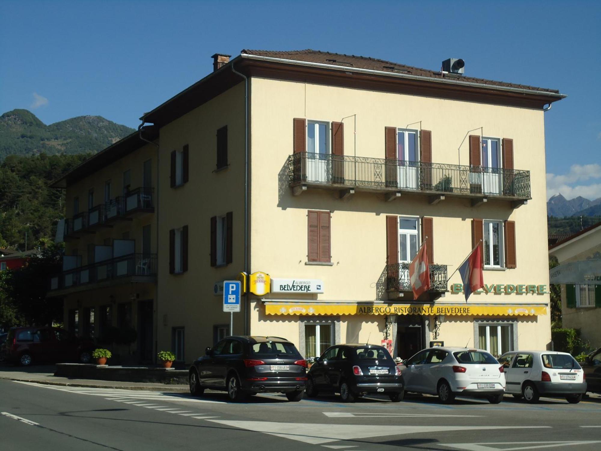 Osteria Belvedere Losone Exterior foto