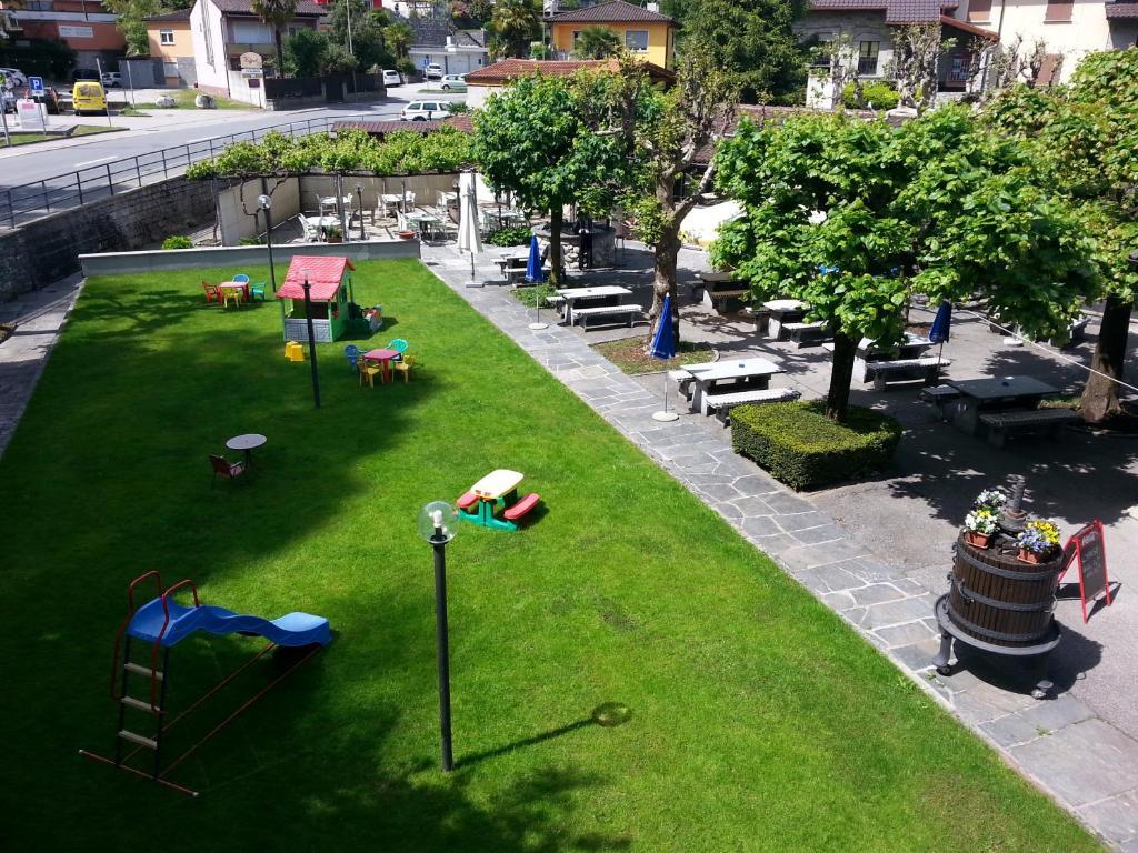 Osteria Belvedere Losone Exterior foto